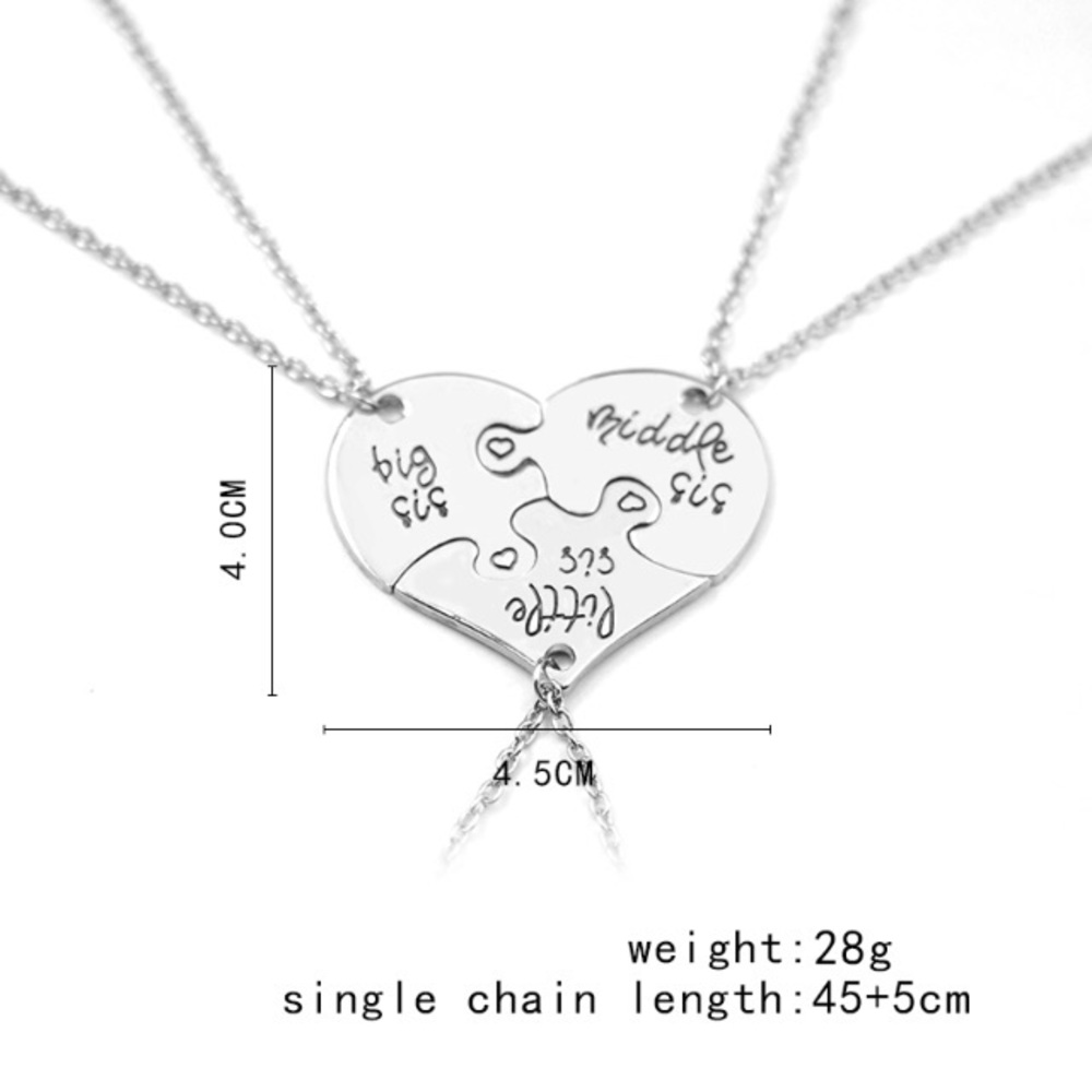 Set of three Sisters Necklaces - Picture 5 of 6
